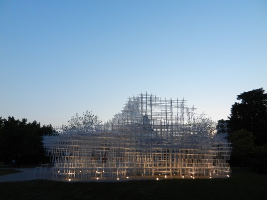Fujimoto's cloud-like Serpentine Pavilion launched in Hyde Park