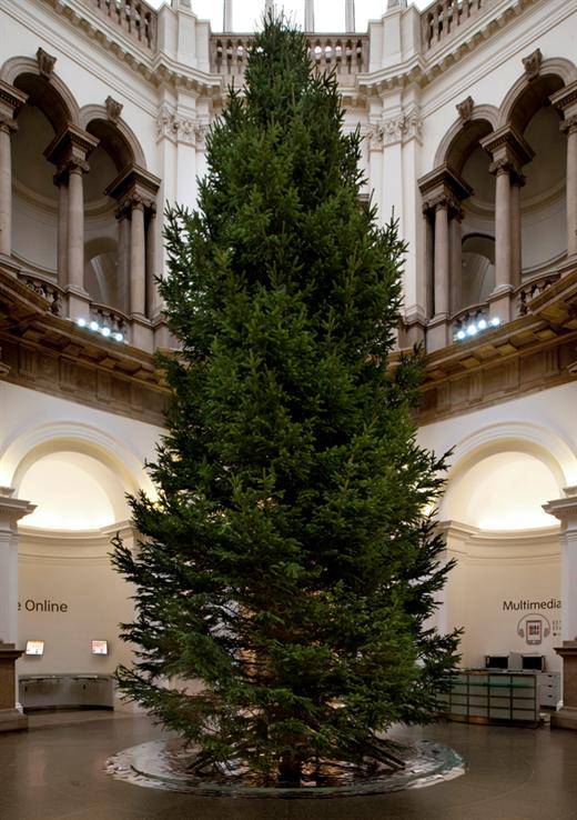 Conceptual artist commissioned to create Tate Britain Christmas Tree