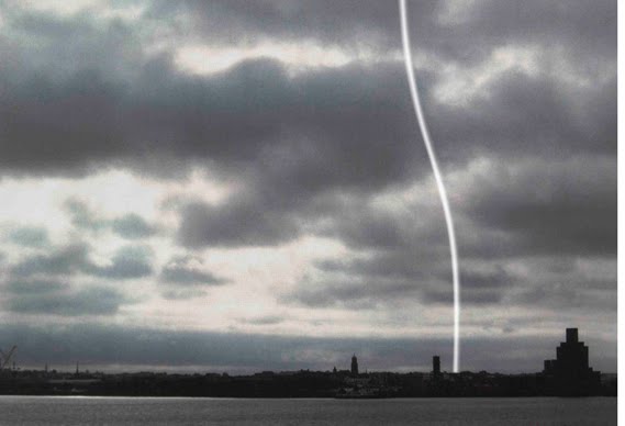 Anthony McCall's spinning column of steam to rise 2km above the Mersey waterfront