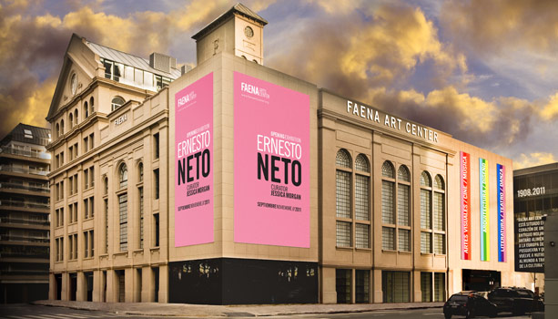 Ernesto Neto's installation at the new Faena Arts Centre in Buenos Aires