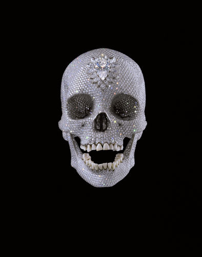 Digital art venture offers a Damien Hirst skull for $800