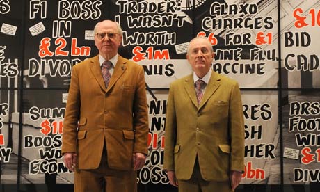 How Gilbert & George stole the headlines to make art