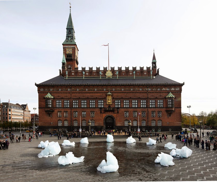 Olafur Eliasson issues a wake up call with Ice Watch