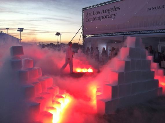 Art Los Angeles Contemporary restages Judy Chicago's Disappearing Environments