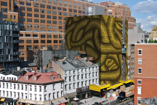 Yayoi Kusama to stage a 120-foot version of Yellow Trees near the High Line