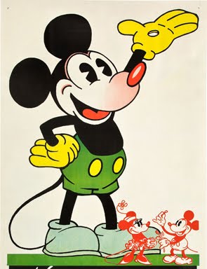 Mickey Mouse takes top billing at vintage movie poster auction