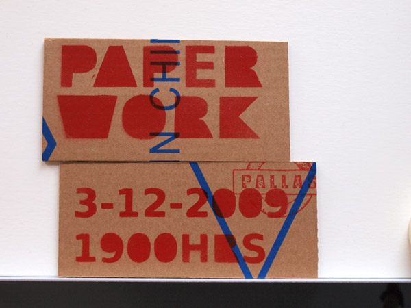 Paper Work at Pallas Contemporary Projects