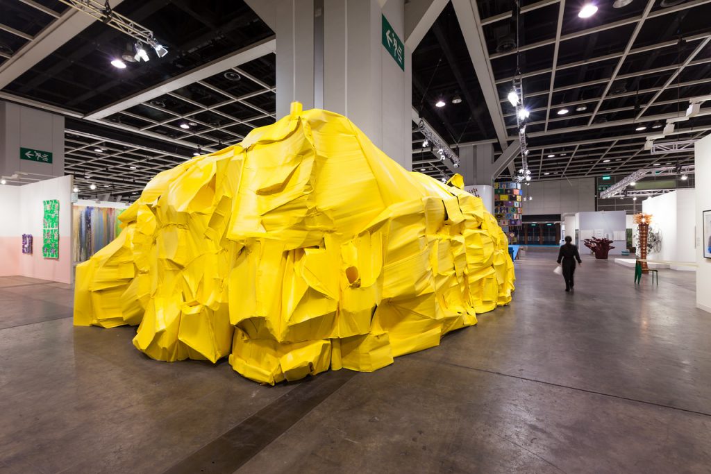 Richard Maloy's installation at Art Basel Hong Kong, 2016