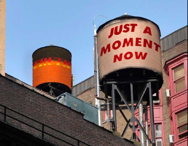 Artists to use New York's rooftop water tanks to raise awareness on the global water supply